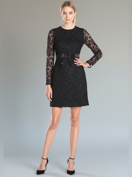 Jill Stuart Dresses & Skirts - Jill Jill Stuart | Black Floral Lace Dress Formal Size 2